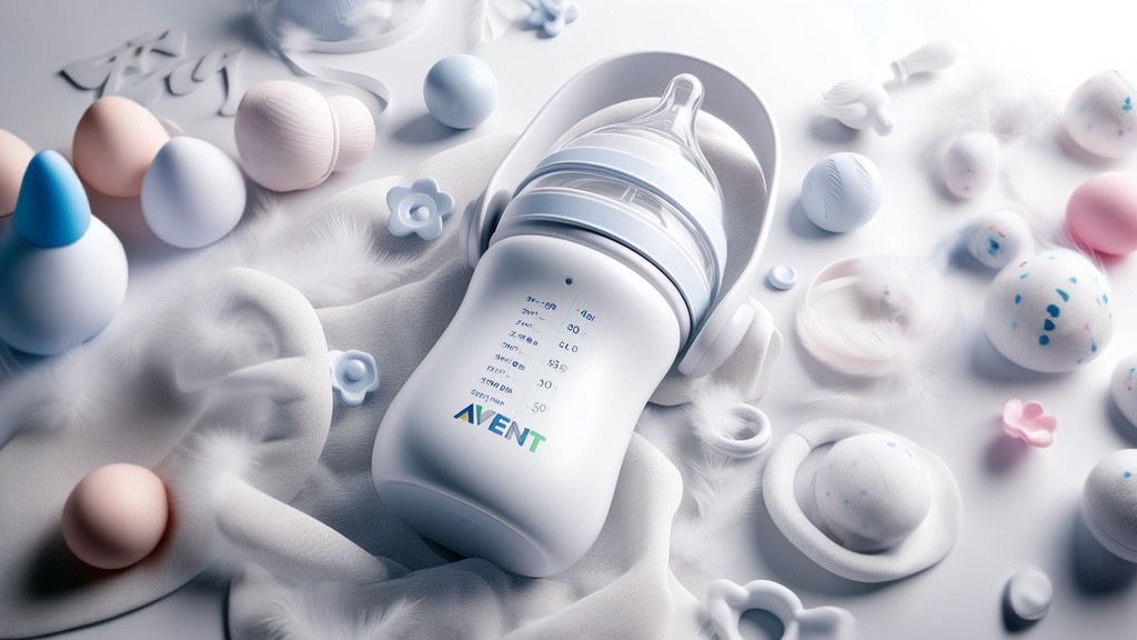 Avent Baby Bottles color is white