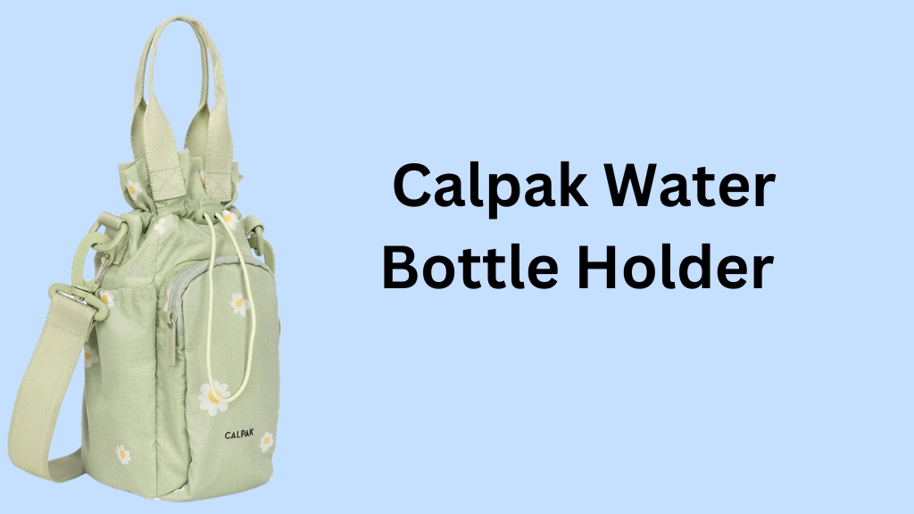 calpak water bottle holder bag 