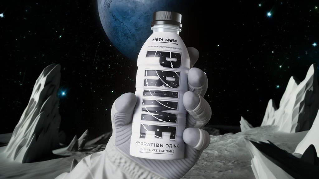 prime hydration drink in space

