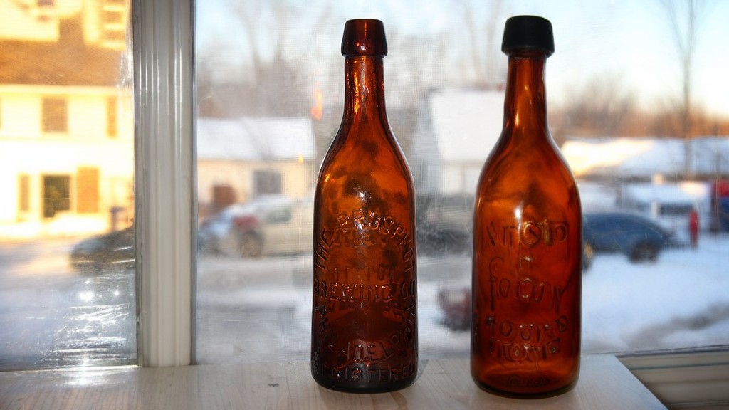 Colorado Historical Bottles in a floor