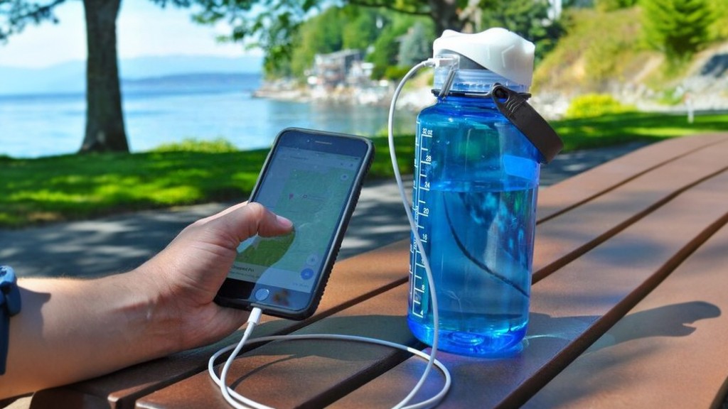 Solar-Powered Water Bottle